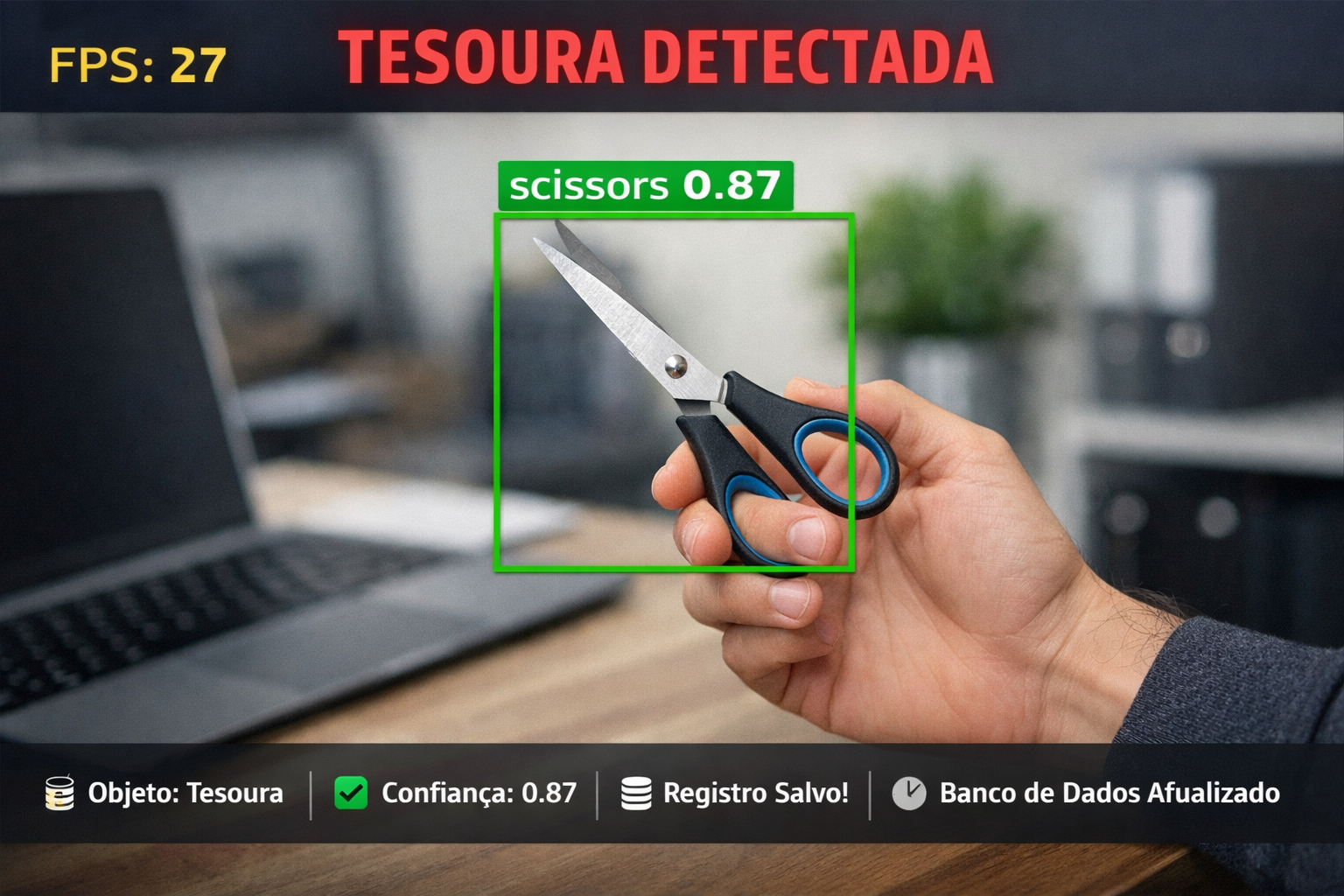 Projeto Visão Computacional Scissors Detector